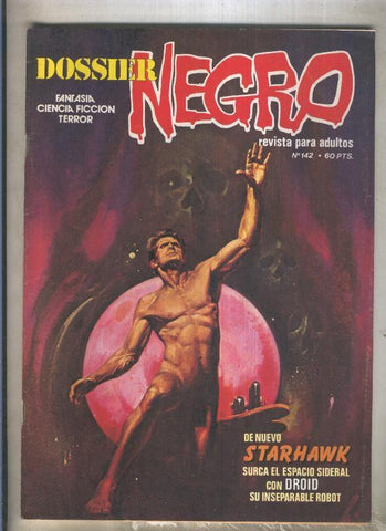 Dossier Negro numero 142 (numerado 2 en trasera)