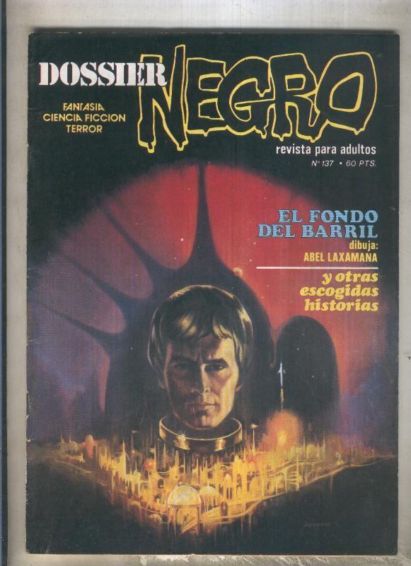 Dossier Negro numero 137 (numerado 4 en trasera)