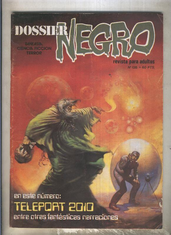 Dossier Negro numero 135 (numerado 1 en trasera)