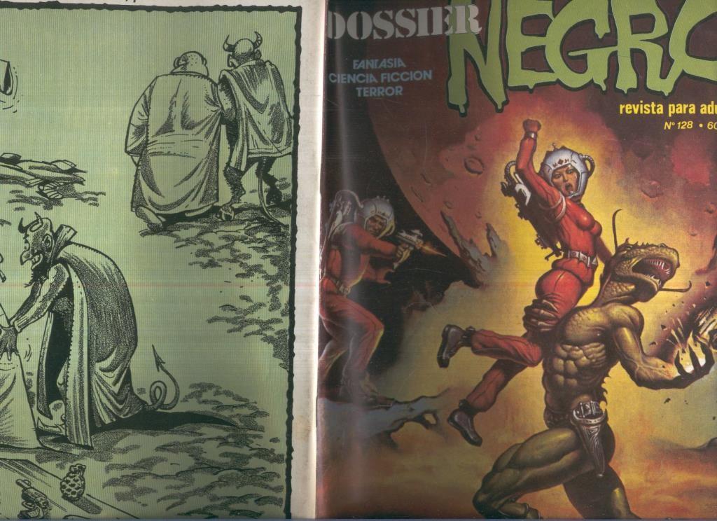 Dossier Negro numero 128 (numerado 4 en trasera)  