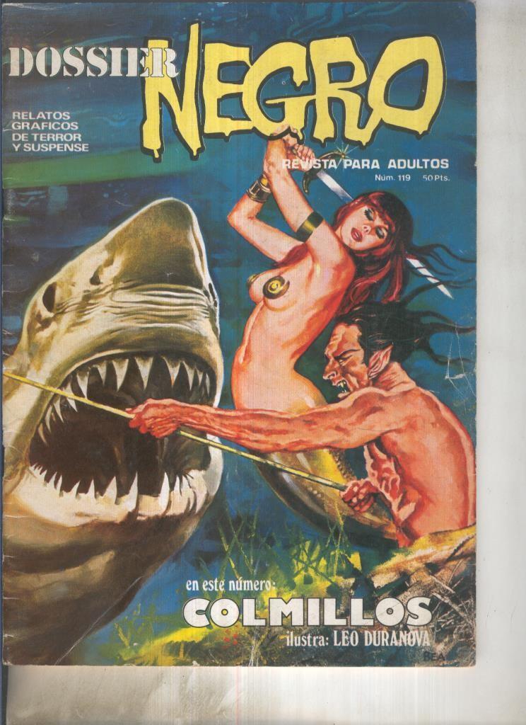Dossier Negro numero 119 (numerado 1 en trasera(