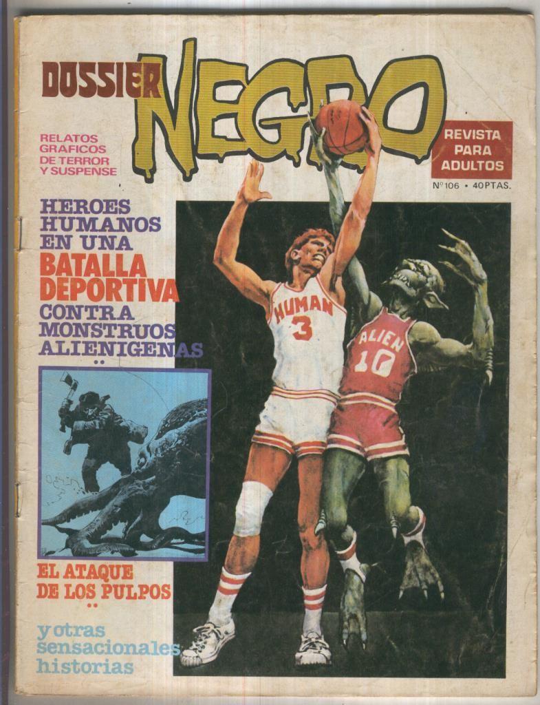 Dossier Negro numero 106 (numerado 3 en trasera)