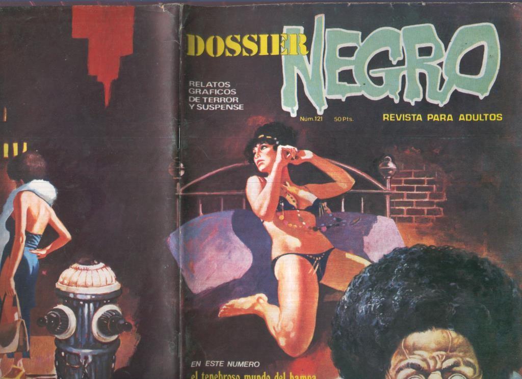 Dossier Negro numero 121 (numerado 2 en primera pagina interior)