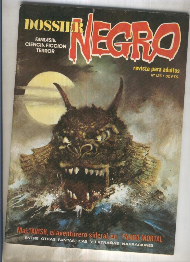 Dossier Negro numero 126 (numerado 2 en trasera)