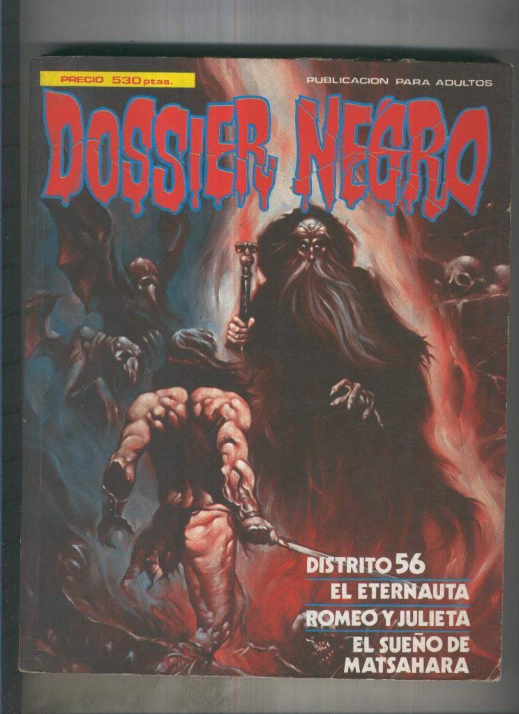 Dossier Negro retapado extra 05 con los numeros 174 al 178