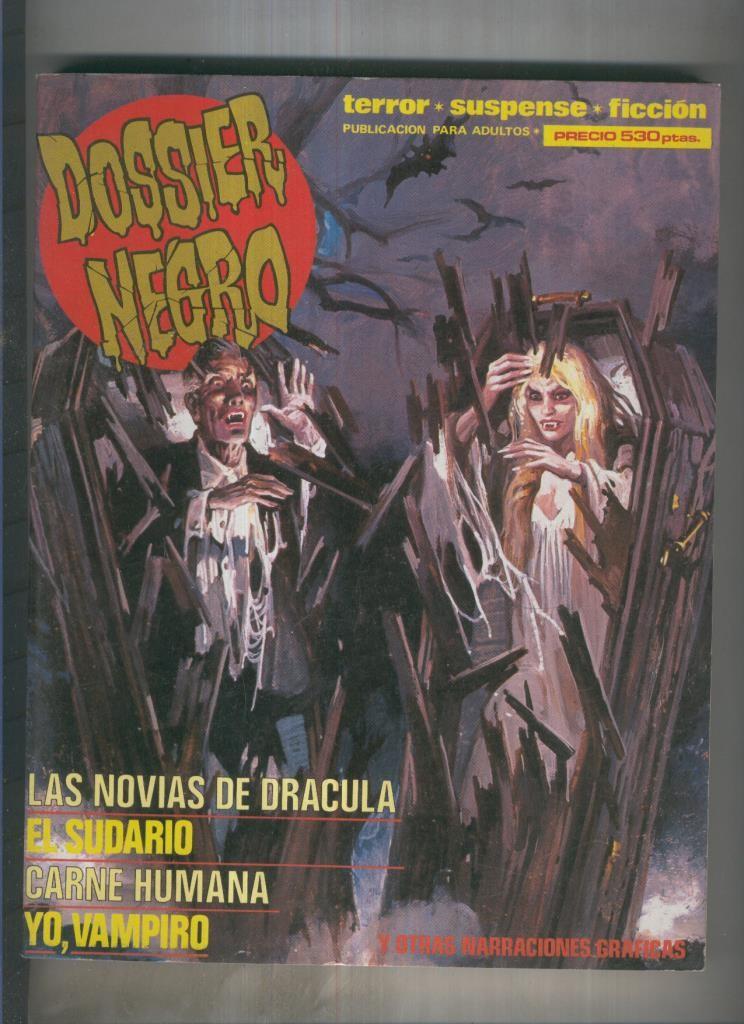 Dossier Negro retapado extra 10 con los numeros 196 al 199