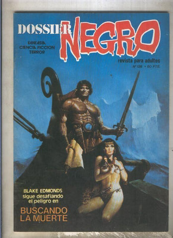 Dossier Negro numero 138 (numerado 2 en trasera)