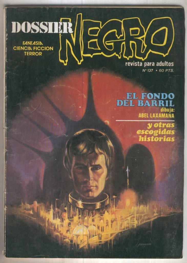 Dossier Negro numero 137 (numerado 1 en trasera y algo aviejado)