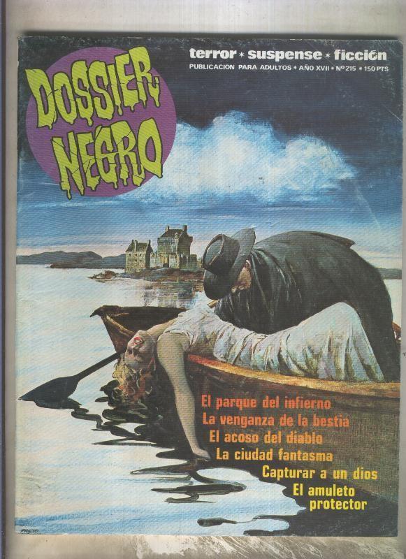 Dossier Negro numero 215 (numerado 1 en trasera)