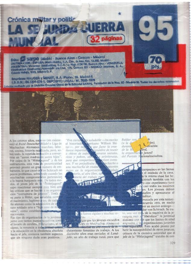 Fasciculo: Cronica Militar y Politica de LA SEGUNDA GUERRA MUNDIAL: Numero 095 (Sarpe 1978)