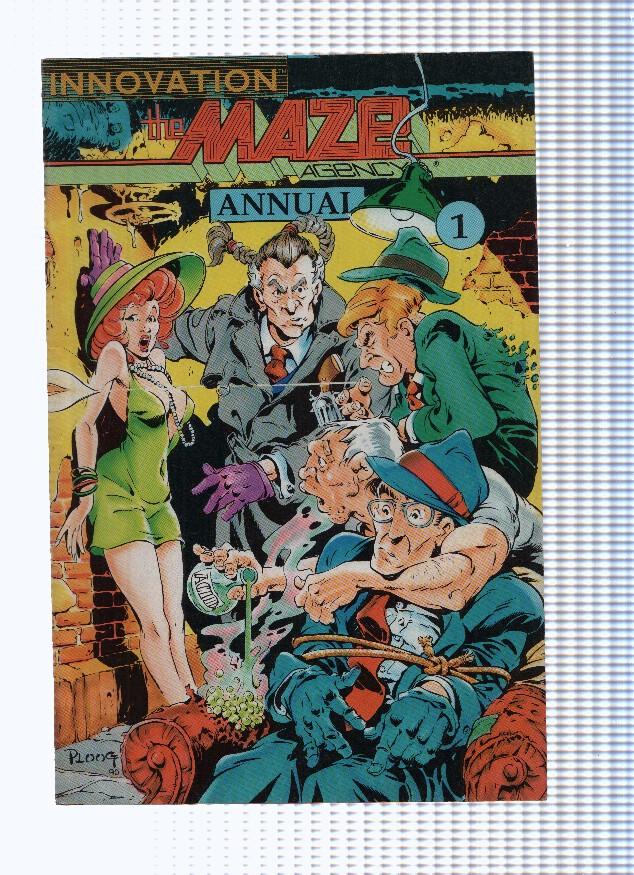 THE MAZE AGENCY, Annual 1990, Volume 1, Numero 01: A Night at the Rose Petal (Innovation 1990)