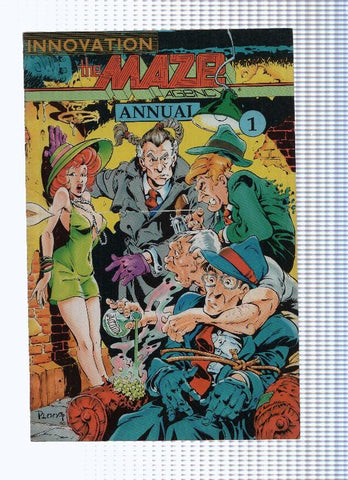 THE MAZE AGENCY, Annual 1990, Volume 1, Numero 01: A Night at the Rose Petal (Innovation 1990)