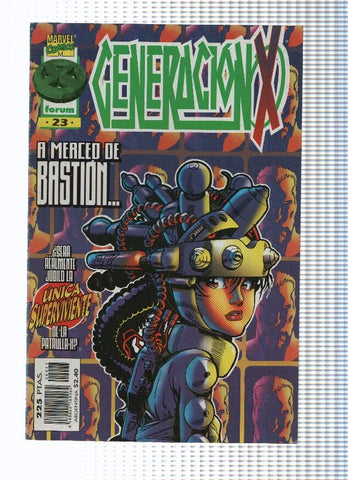 GENERACION-X, Volumen 2, Numero 23: EL ULTIMO HOMBRE X (Forum 1997)