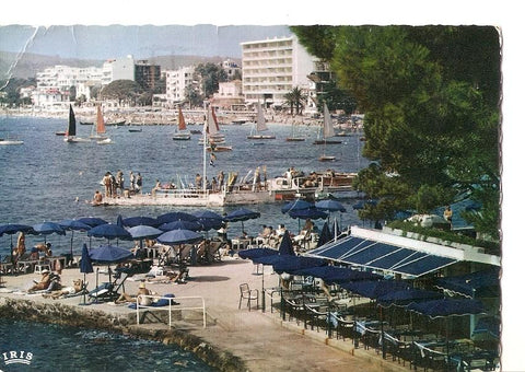 Postal 039480 : Juan-Les-Pins (A.-M.). Un aspect des Plages