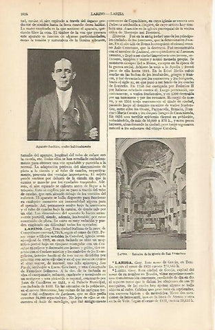 LAMINA ESPASA 9300: Aparato fonetico. Iglesia de San Francisco de Larino Italia