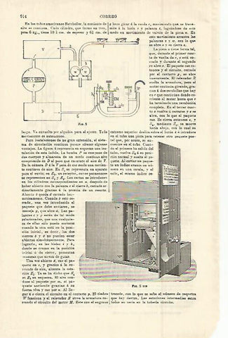 LAMINA ESPASA 15041: Maquina de correo