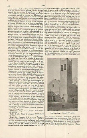 LAMINA ESPASA 19313: Iglesia de Rubi Barcelona
