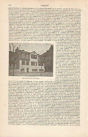 LAMINA ESPASA 19612: Casa de Schiller en Weimar
