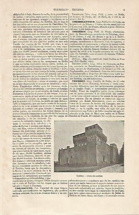 LAMINA ESPASA 20346: Castillo de Trebbio