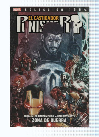 100% MARVEL: PUNISHER 03: ZONA DE GUERRA (Panini 2012)