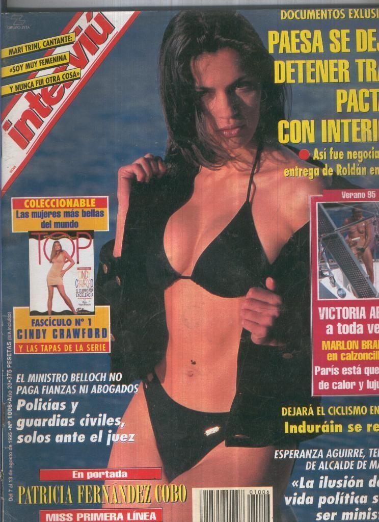 INTERVIU numero 1006: PATRICIA FERNANDEZ COBO