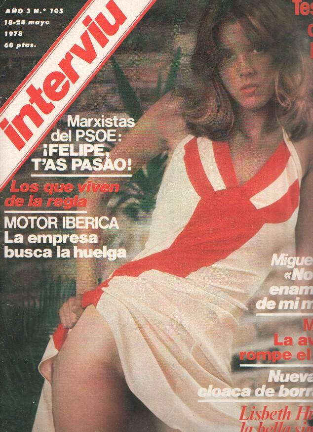 INTERVIU Volumen 0105: LISBETH HUMMEL, (un poco cello lomo lado superior)
