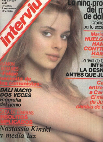 INTERVIU Volumen 0224: NASTASSIA KINSKI, a media luz
