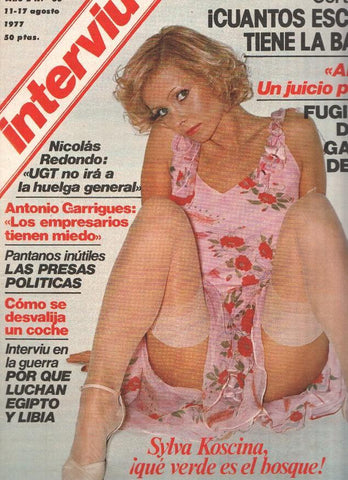 INTERVIU Volumen 0065: SYLVA KOSCINA, que verde es el bosque