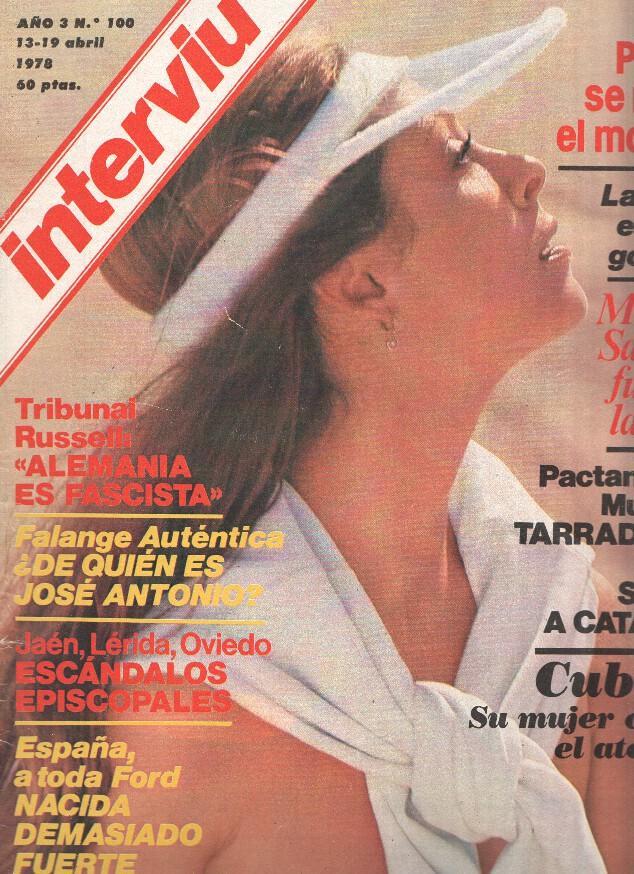INTERVIU Volumen 0100: MARIA LUISA SAN JOSE, fuego en la arena