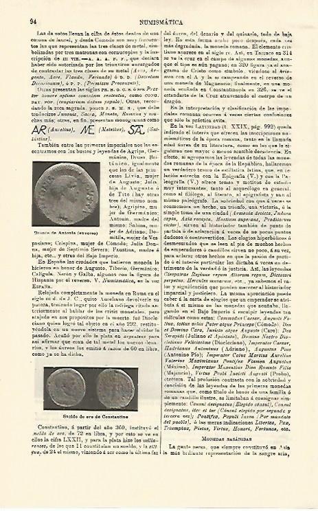 LAMINA ESPASA 21200: Sueldo de oro de Constantino