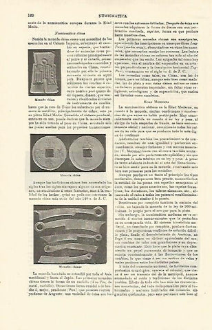 LAMINA ESPASA 21202: Monedas de la antigua China