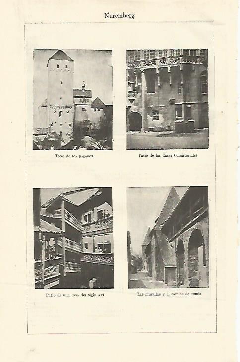 LAMINA ESPASA 21212: Edificios de Nuremberg