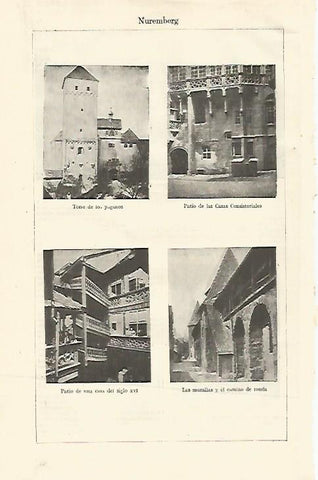 LAMINA ESPASA 21212: Edificios de Nuremberg