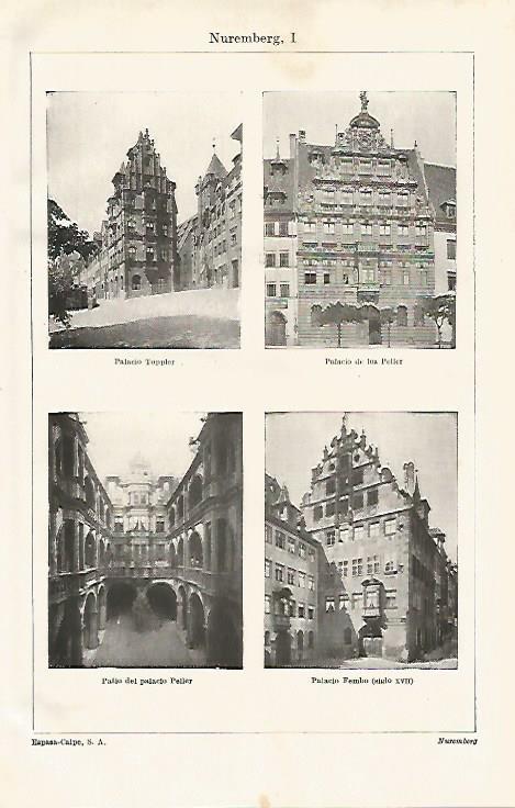 LAMINA ESPASA 21214: Palacios de Nuremberg