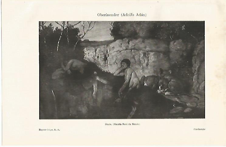 LAMINA ESPASA 21237: Siesta por A.A. Oberlander