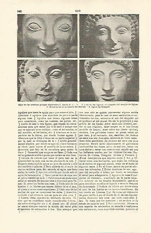LAMINA ESPASA 21347: Ojos de estatuas griegas