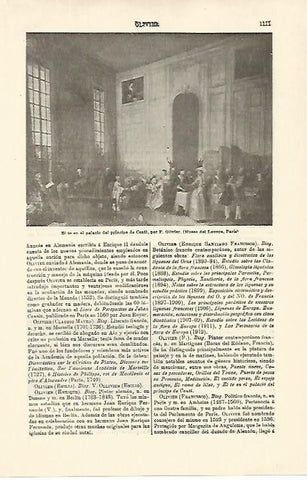 LAMINA ESPASA 21378: El te en el palacio del principe de Conti por Olivier