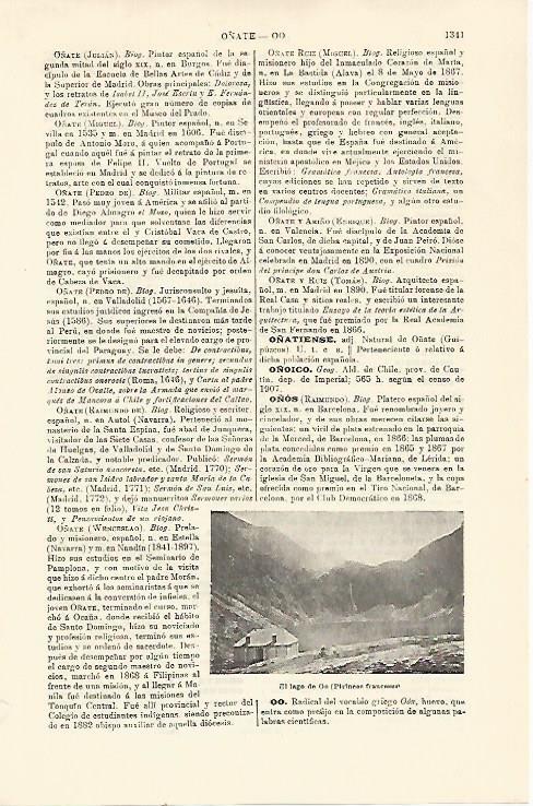 LAMINA ESPASA 21414: El lago de Oo Francia