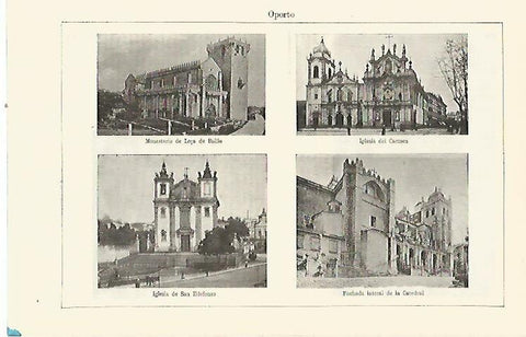 LAMINA ESPASA 21429: Vistas de Oporto Portugal