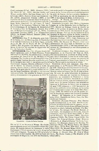 LAMINA ESPASA 21432: Iglesia de Santa Catalina en Oppenheim Alemania