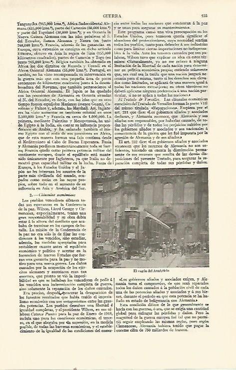 LAMINA ESPASA 21479: El vagon del Armisticio