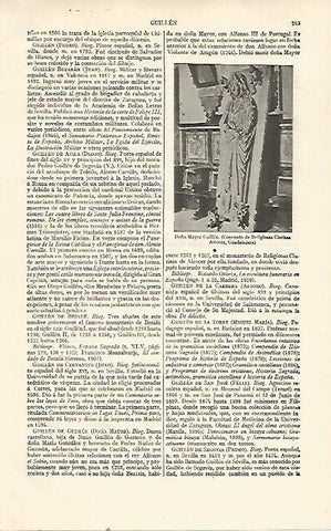 LAMINA ESPASA 21492: Doña Mayor Guillen