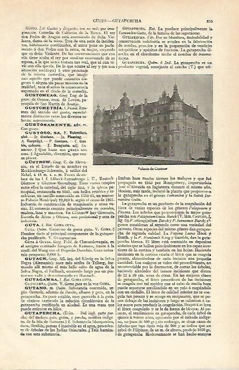 LAMINA ESPASA 21512: Palacio de Gustrow Alemania