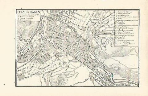 LAMINA ESPASA 21536: Plano de Hagen