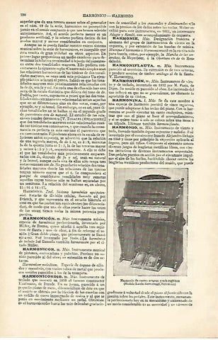 LAMINA ESPASA 21571: Harmonio de cuatro octavas