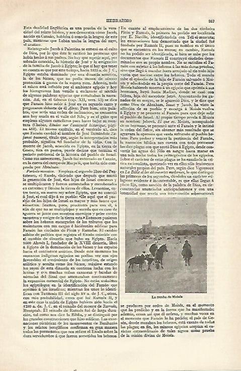 LAMINA ESPASA 21602: La tumba de Moises
