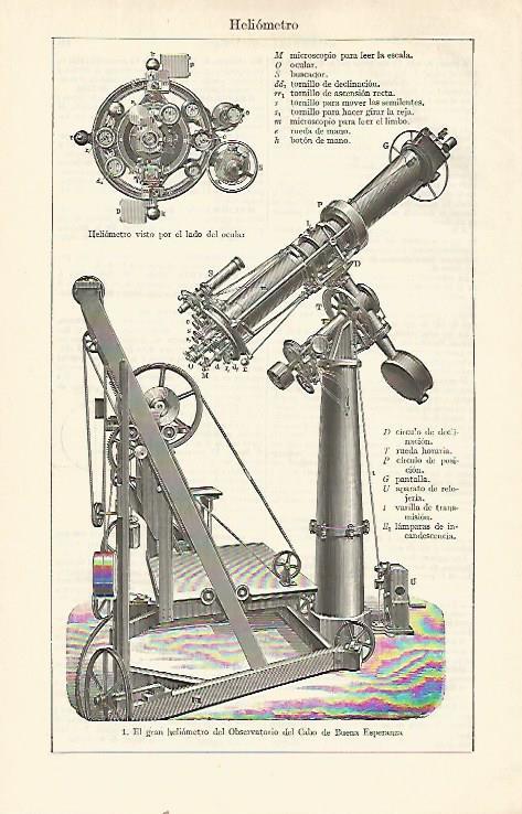 LAMINA ESPASA 21617: Heliometro