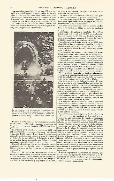 LAMINA ESPASA 21683: Cripta de Zipaquira en Colombia