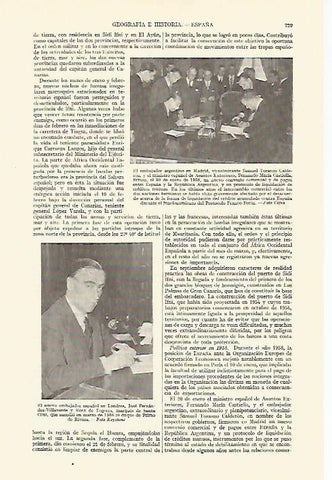 LAMINA ESPASA 21720: Firma del Convenio de Pagos entre Argentina y España en 1958