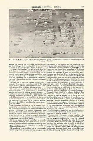 LAMINA ESPASA 21721: Vista aerea de El Ayun Sahara